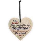 Boyfriend Birthday Christmas Card Gifts Wooden Heart Anniversary