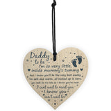 Daddy To Be Gifts Baby Shower Dad Friend Gift Heart Party Decor