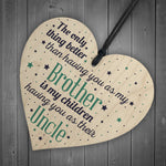 Best Uncle Gifts For Birthday Christmas Present Brother Plaque