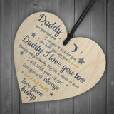 Handmade Heart From Bump Gifts For Men Daddy To Be Birthday