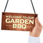 BBQ Barbecue Sign For Garden Novelty Garden Signs And Plaques