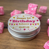 Personalised Favours 1st 2nd 3rd Birthday Sweet Table Decoration