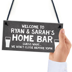 Lockdown Home Bar Sign Novelty Bar Decor Quarantine Christmas