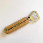 Personalised Birthday Bottle Opener Gift 30th 40th 50th Birthday