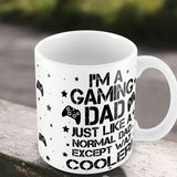 Gaming Dad Mug Christmas Gift Novelty Ceramic Mug Funny Gift