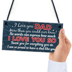 FATHERS DAY Birthday Christmas Gift For Dad Gift From Daughter