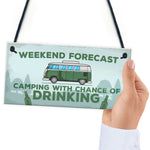 Camping Drinking Novelty Caravan Motorhome Decor Gift Sign