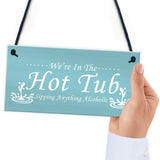 Funny Hot Tub Accessories Home Decor Garden Hot Tub Signs