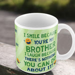 Funny Brother Mug Birthday Christmas Gift From Brother Sister