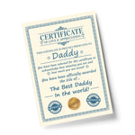 Personalised Gift For Daddy Card Fathers Day Gift For Him