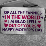 Funny Mothers Day Rude Gifts Metal Card Gift For Mum Gifts