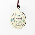 Funny Year Of The Lockdown Christmas Tree Decoration Family Gift