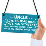 Birthday Gift For Uncle Christmas Gift Hanging Plaque Uncle Gift