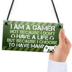 Funny Gamer Gifts Novelty Gaming Sign For Boys Bedroom Gifts