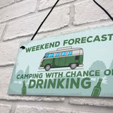 Camping Drinking Novelty Caravan Motorhome Decor Gift Sign