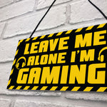 Boys Bedroom Gaming Sign Novelty Gamer Gifts For Games Room