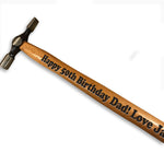 Personalised Engraved Hammer Gift For DAD Novelty Birthday Gift