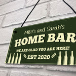 PERSONALISED Any Name Home Bar Signs And Plaque Novelty Gift