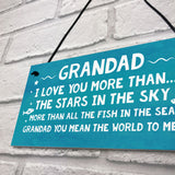 Grandad Gift For Birthday Christmas Hanging Sign Gift For Dad