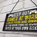 Novelty Gaming Sign Playstation Inspired Funny Christmas Gift