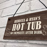 Personalised Funny Hot Tub Signs And Plaques Novelty Accessories