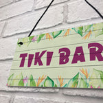 Tiki Bar Accessories Home Bar Decor Novelty Hanging Sign Decor