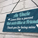 Quirky Birthday Christmas Gifts For Uncle Plaque From Niece