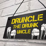 Funny Uncle Gift Druncle Sign Gift For Him From Niece Nephew