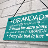 Gifts For Grandad Hanging Wall Plaque Gifts From Grandchildren