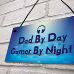 Novelty Gamer Gift For Dad Neon Effect Gaming  Man Cave Sign