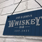 Personalised Whiskey Bar Sign Vintage Home Bar Pub Sign Alcohol