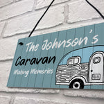 Shabby Chic CARAVAN SIGN Personalised Door Sign Accessories