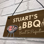 Funny Joke Personalised BBQ Sign Man Cave Garden Shed Sign