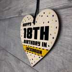 Personalised 16th 18th 21st 30th Birthday Gift Lockdown Gift