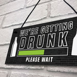 Novelty Alcohol Bar Signs Funny Home Bar Hanging Decor Signs