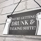 Funny Home Bar Sign Alcohol Gift Beer Wine Gin Gift Man Cave