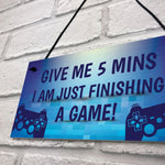 Funny Gaming Sign For Dad Son Brother Uncle Man Cave Bedroom