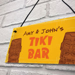 PERSONALISED Tiki Bar Decor Gifts Novelty Home Bar Decor Gifts