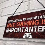 Funny Gaming Sign Xbox Inspired Novelty Christmas Gift For Son