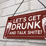 FUNNY Alcohol Sign For Your Bar Novelty Bar Pub Man Cave Plaque