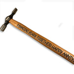 Personalised 5th Anniversary Gift For Him Engraved Hammer