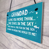 Grandad Gift For Birthday Christmas Hanging Sign Gift For Dad