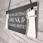 Funny Home Bar Sign Alcohol Gift Beer Wine Gin Gift Man Cave