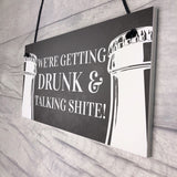 Funny Home Bar Sign Alcohol Gift Beer Wine Gin Gift Man Cave