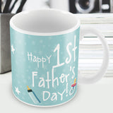 First 1st Fathers Day Mug Novelty Gift Idea For New Dad Newborn