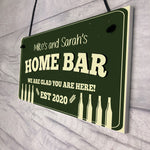 PERSONALISED Any Name Home Bar Signs And Plaque Novelty Gift