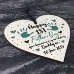 Personalised Dad Daddy To Be From Baby Bump 1st Fathers Day