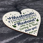 Husband Birthday Gifts From Wife Wood Heart Anniversary Gift