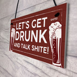 FUNNY Alcohol Sign For Your Bar Novelty Bar Pub Man Cave Plaque