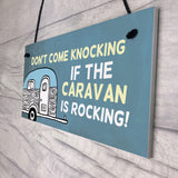 Funny Rude Caravan Sign Hanging Door Sign Caravan Accessories